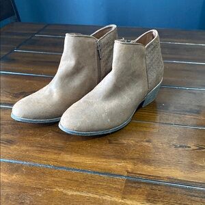 Fergalicious Tan Ankle Boots